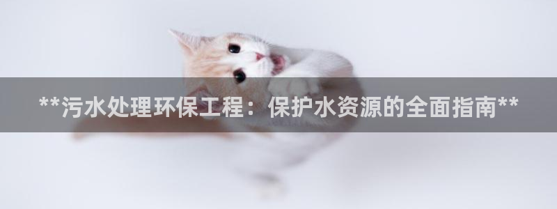 彩名堂计划官网客户端：**污水处理环