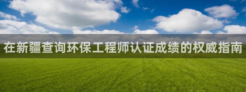 彩名堂.apk：在新疆查询环保工程师
