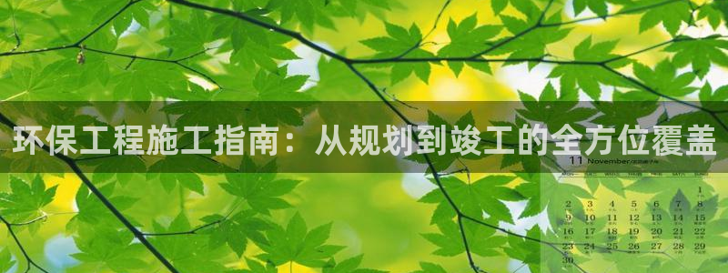 彩名堂移动客户端是什么：环保工程施工指南：从规划到竣工的全方位覆盖