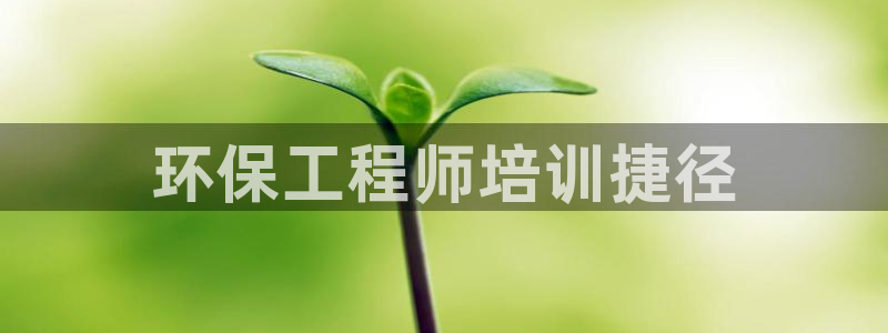 彩名堂还可以用吗：环保工程师培训捷径