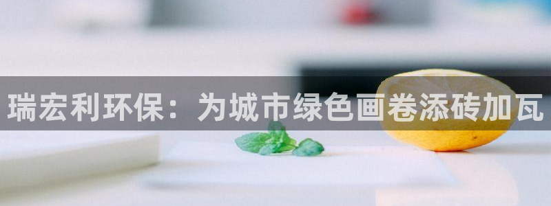 彩名堂预测计划：瑞宏利环保：为城市绿