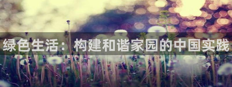 彩名堂是正规的公司吗：绿色生活：构建