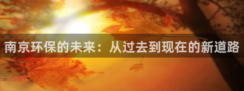 彩名堂怎么用不了了：南京环保的未来：从过去到现在的新道路